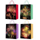Пакет подарочный "Firework" M, 26*32*10 cm (12/480)