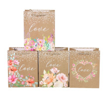 Punga p/u cadou "LOVE" M, 26*32*10 cm (12/480)