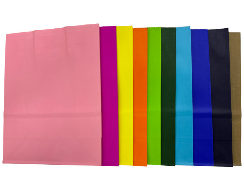 Punga p/u cadou, craft 10 culori, 31x42x12cm (10/600)