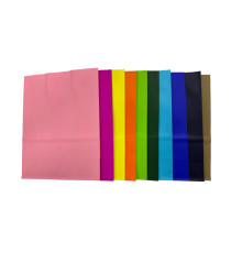 Punga p/u cadou, craft 10 culori, 22x27x11cm (10/720)