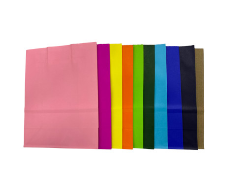 Punga p/u cadou, craft 10 culori, 16x22x8cm (1culoare in ambalaj) (12/1200) Punga p/u cadou, craft 10 culori, 16x22x8cm (1culoare in ambalaj) (12/1200)