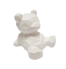 Figurina din gips "Ursulet geometric mare" h7 CM*