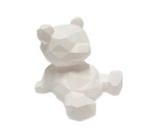 Figurina din gips "Ursulet geometric mare" h7 CM*