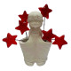 Figurina din gips suport "Fetita cu buzunare mari" h 12,5 CM*