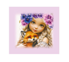 Блокнот 100х100мм 48л. чистый лист, интегральная обложка, 24321 (20)