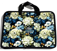 Mapa pe fermoar, A4+, cu manere lungi, 500mk, сu desen, Р0265 (5/100)