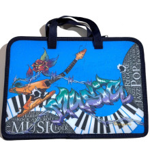 Mapa pe fermoar, A4+, cu manere, 500mk, сu desen, Р0226 (5/100)