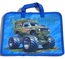 Mapa pe fermoar, A4+, cu manere, 500mk, сu desen, Р0229(5/100)