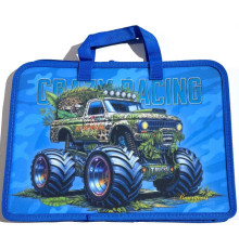 Mapa pe fermoar, A4+, cu manere, 500mk, сu desen, Р0229(5/100)