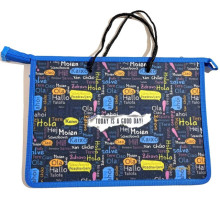 Mapa pe fermoar, A4+, cu manere, 500mk, сu desen, Р0231 (5/100)