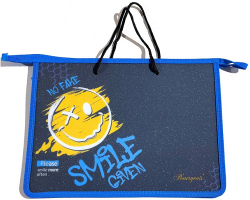 Mapa pe fermoar, A4+, cu manere, 500mk, сu desen, Р0233 (5/100)