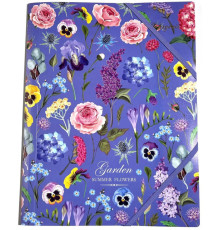 Папка на резинке, пластик. А4+ 400мкм, цветная печать, Р0216 (10/100)