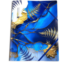 Папка на резинке, пластик. А4+ 400мкм, цветная печать, Р0221 (10/100)