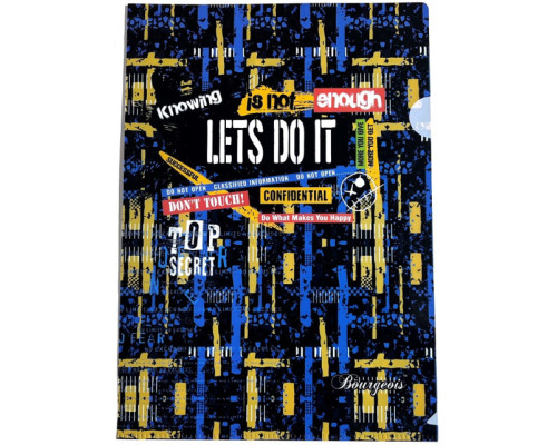 Mapa unghi А4+, 160mk, imprimare color, Р0215 (20)