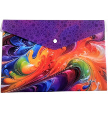 Mapa plic cu buton, A4+, 160 microni, imprimare color, Р0203 (10/200)