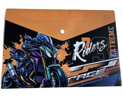 Mapa plic cu buton, A4+, 160 microni, imprimare color, Р0205 (10/200)