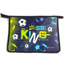 Папка на молнии, А4+, 500мкм, цветная печать Р0238 (5/100)