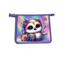 Папка на молнии, А5+, 500мкм, цветная печать Р0251 (5/100)