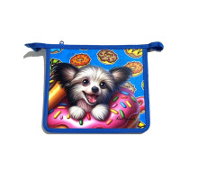 Папка на молнии, А5+, 500мкм, цветная печать Р0252 (5/100)