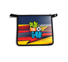 50291 Папка на молнии, А5+, 500мкм, цветная печать Р0258 (5/100)