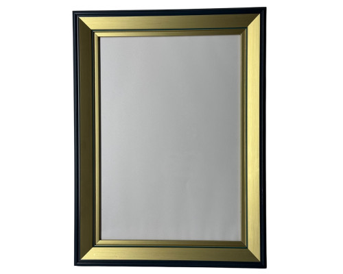 Rama foto A4 aurie cu dunga albastra 33mm F3318-GL CM*0529