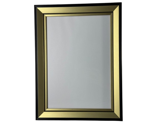 Фоторамка A4 золотo с черной полосой 33мм F3318-GB CM*0536