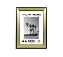 Rama foto A4 aurie cu dunga neagra 33mm F3318-GB CM*0536