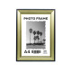 Фоторамка A4 золотo с черной полосой 33мм F3318-GB CM*0536