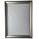 Rama foto A3 argintie cu dunga neagra F3318-SB CM*0598