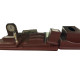 Set de birou Premium, 8 articole, piele eco maro, PU108 S24-4 (3)