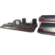 Set de birou Premium, 9 articole, piele eco, maro, PU108-9JH, S24-5 (3)