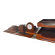Set de birou Premium, 9 articole, piele eco, negru, S24-6 (3)