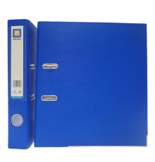 Biblioraft A4, 5 cm, PP/hartie, albastru (50)