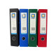 Biblioraft A4, 5 cm, PP/hartie, negru (50)