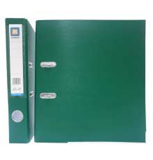 Biblioraft A4, 5 cm, PP/hartie, verde (50)