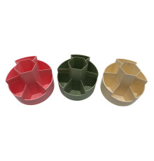 Organizator masa, 7 compartimente, rotund, plastic. S11-9 (60)