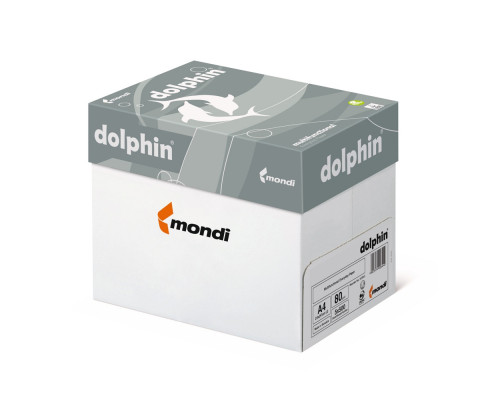 Бумага А4 DOLPHIN 80 г/м2, 500 листов, C+ (5) Бумага А4 DOLPHIN 80 г/м2, 500 листов, C+ (5)