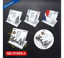 Подставка для книг, металл "Cities" JooyDoo QD-51008-2 (48)