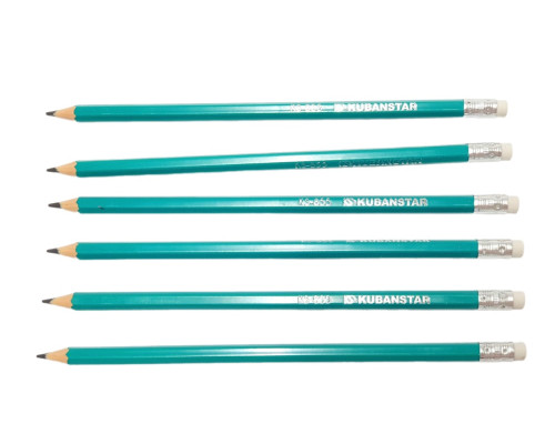 Creion simplu, plastic, flexibil HB, KS-855 (12/72/2880)