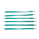 Creion simplu, plastic, flexibil HB, KS-855 (12/2880)