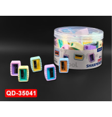 Ascuțitoare din plastic, simpla, JooyDoo QD-35041 (48/2880)