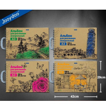 Album acuarela A3, 40file pe spira 120гр. JooyDoo QD-13006-40-A3 (40)