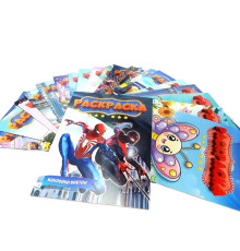 Раскраска A4+60 наклеeк, ассорти 20диз QD-24019 (20)