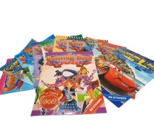 Cartea de colorat A4+60 stichere, asorti 12 diz. QD-24017 (24)