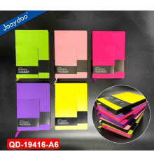 Agenda nedatata А6 168 foi, matem., PU, coperta moale, JooyDoo QD-19416-A6 (120)