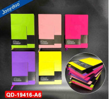 Agenda nedatata А6 168 foi, matem., PU, coperta moale, JooyDoo QD-19416-A6 (120)