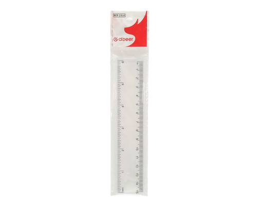 Rigla plastic 15cm REF:2318 (50)