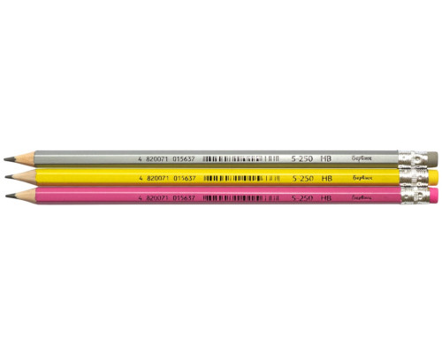 Creion simplu HB 4-116,(72 buc in cutie) 5-250, БАРВ (72)
