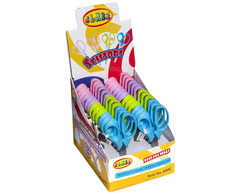 Foarfece pentru copii 13 cm, cu rigla, ERGOMAX CLASS 4289C (24)