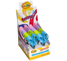 Foarfece pentru copii 13 cm, cu rigla, ERGOMAX CLASS 4289C (24)